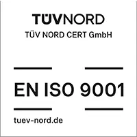 Logo TUV ISO 9001 2026